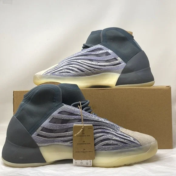 Adidas Yeezy QNTM Mono Carbon GX6594 Men's Size 13